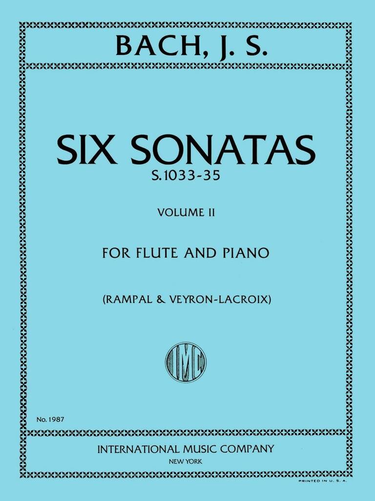 Six Sonatas: Volume II (C Maj, E min, E Maj)